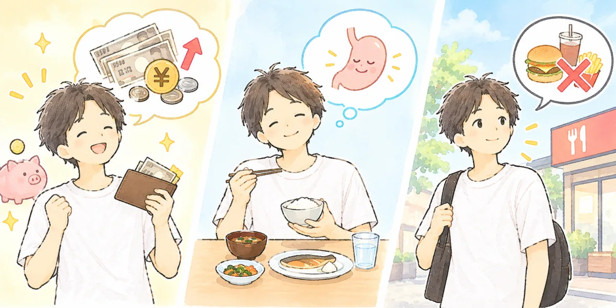悩みが解決した男性